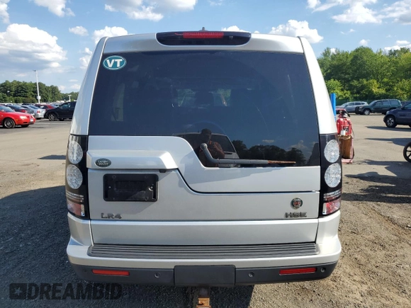 2016 Land Rover LR4 HSE with VIN SALAG2V60GA803610, listed as a Copart auction lot 65871925 with 153,347 mi miles and Clean title. Bid and sale history available at DreamBid. Image 6.