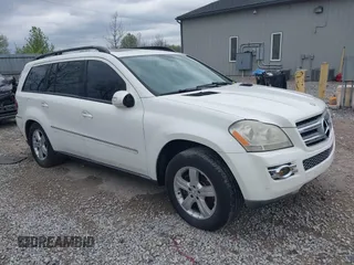 2007 Mercedes-Benz GL-Class with VIN 4JGBF71E67A258887, listed as a IAAI auction lot 42088982 with 119,158 mi miles. Bid and sale history available at carsss.com. Image 1.