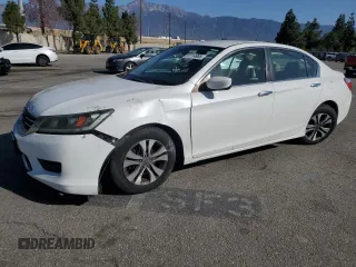 2015 Honda Accord Sedan LX with VIN 1HGCR2F33FA000126, listed as a Copart auction lot 51714905 with 112,748 mi miles and Salvage Title. Bid and sale history available at carsss.com. Image 1.