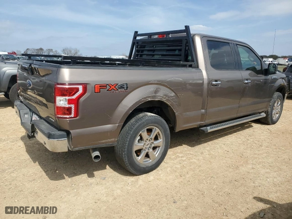 2018 Ford F-150 XL with VIN 1FTFW1EG3JKC80247, listed as a Copart auction lot 45705445 with 190,667 mi miles and Clean Title. Bid and sale history available at carsss.com. Image 3.