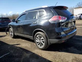 2014 Nissan Rogue SL with VIN 5N1AT2MV8EC777055, listed as a Copart auction lot 49099435 with 104,762 mi miles and Salvage Title. Bid and sale history available at carsss.com. Image 2.