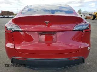 2021 Tesla Model Y Standard Range z VIN 5YJYGDED7MF111377, wystawiony jako Copart lot #45772075 z przebiegiem 34 331 mil mil oraz Szkoda całkowita • Salvage title. Historia ofert i sprzedaży dostępna na DreamBid. Obrazek 6.