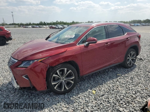 2019 Lexus RX with VIN 2T2ZZMCA8KC127463, listed as a Copart auction lot 54439955 with 106,642 mi miles and Non Repairable. Bid and sale history available at carsss.com. Image 1.