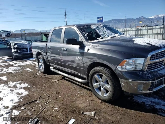 2017 Ram 1500 Big Horn with VIN 1C6RR7LG0HS849566, listed as a Copart auction lot 44740145 with 79,304 mi miles and Salvage Title. Bid and sale history available at carsss.com. Image 11.