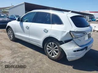 2015 Audi Q5 Premium Plus with VIN WA1LFAFP6FA096946, listed as a IAAI auction lot 41956824 with 97,328 mi miles and . Bid and sale history available at DreamBid. Image 3.