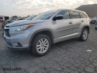 2016 Toyota Highlander LE with VIN 5TDZARFH5GS018989, listed as a Copart auction lot 44059155 with 90,772 mi miles and Salvage Title. Bid and sale history available at carsss.com. Image 1.