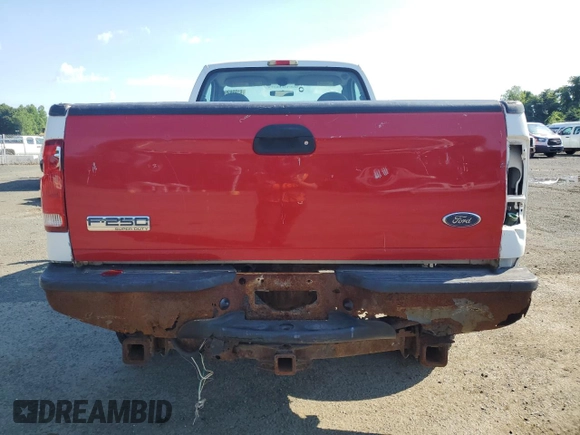 2005 Ford F-350 XL with VIN 1FTWF31P95EB83561, listed as a Copart auction lot 61926994 with 195,588 mi miles and Clean title. Bid and sale history available at DreamBid. Image 6.