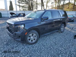 2022 GMC Yukon SLE with VIN 1GKS2AKD2NR282657, listed as a Copart auction lot 81135854 with 0 mi miles and Salvage Title. Bid and sale history available at carsss.com. Image 1.