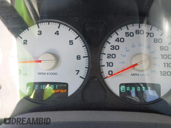 2004 Dodge 1500 SLT with VIN 1D7HU18N74J209304, listed as a IAAI auction lot 41675048 with 218,681 mi miles and . Bid and sale history available at carsss.com. Image 7.