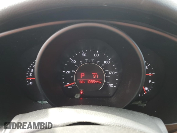 2014 Kia Soul + with VIN KNDJP3A52E7718515, listed as a Copart auction lot 56145955 with 108,544 mi miles and Salvage Title. Bid and sale history available at DreamBid. Image 9.