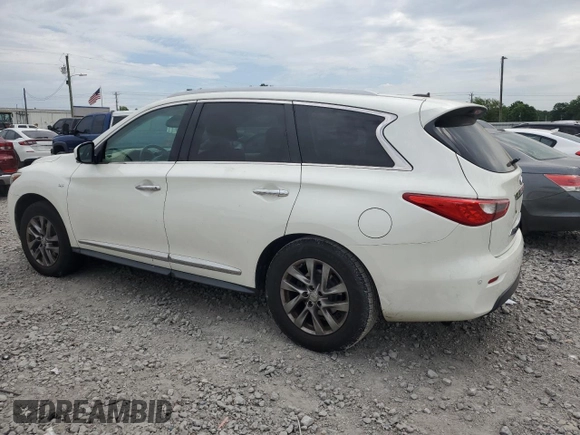2015 Infiniti QX60 with VIN 5N1AL0MM2FC542941, listed as a Copart auction lot 54398865 with 158,142 mi miles and Clean Title. Bid and sale history available at carsss.com. Image 2.