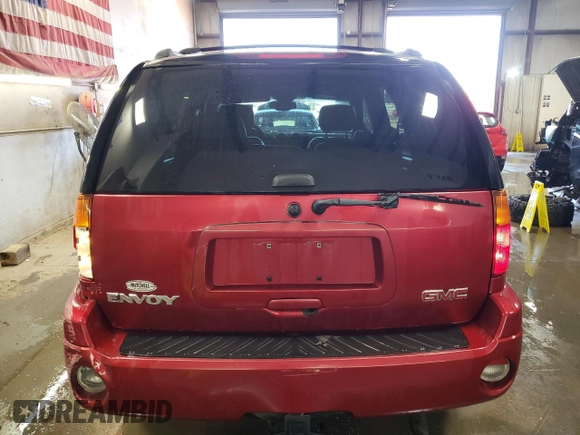 2004 GMC Envoy SLE with VIN 1GKDT13S442263537, listed as a Copart auction lot 52191775 with 0 mi miles and Salvage Title. Bid and sale history available at carsss.com. Image 6.