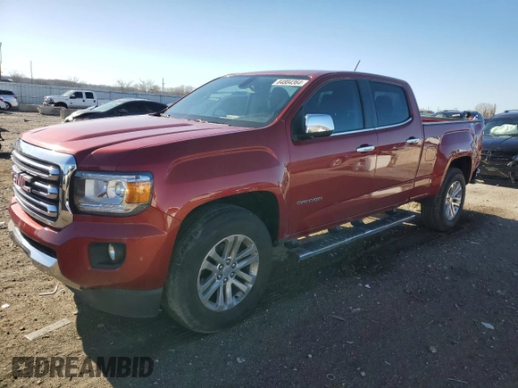2016 GMC Canyon 2WD SLT with VIN 1GTG5DE38G1143275, listed as a Copart auction lot 84884364 with 131,332 mi miles and Salvage Title. Bid and sale history available at carsss.com. Image 1.