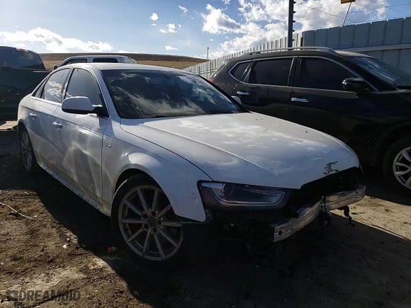 2015 Audi A4 Premium Plus with VIN WAUFFAFL5FN021595, listed as a Copart auction lot 43197195 with 76,356 mi miles and Salvage Title. Bid and sale history available at carsss.com. Image 10.