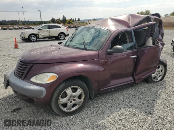 2002 Chrysler PT Cruiser with VIN 3C4FY48B22T283281, listed as a Copart auction lot 70606464 with 201,390 mi miles and Salvage Title. Bid and sale history available at carsss.com. Image 1.