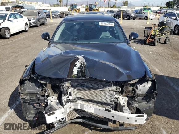 2019 Alfa Romeo Giulia Sport with VIN ZARFAMAN7K7621308, listed as a Copart auction lot 75703084 with 31,090 mi miles and Salvage Title. Bid and sale history available at carsss.com. Image 5.