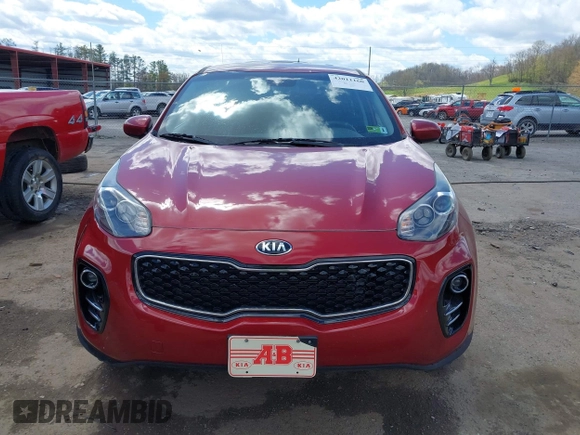 2017 Kia Sportage LX with VIN KNDPMCAC4H7229930, listed as a IAAI auction lot 42011160 with 96,082 mi miles and . Bid and sale history available at carsss.com. Image 12.