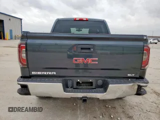 2018 GMC Sierra 1500 SLT with VIN 3GTP1NEC1JG448756, listed as a Copart auction lot 56981715 with 67,597 mi miles and Salvage title. Bid and sale history available at DreamBid. Image 6.