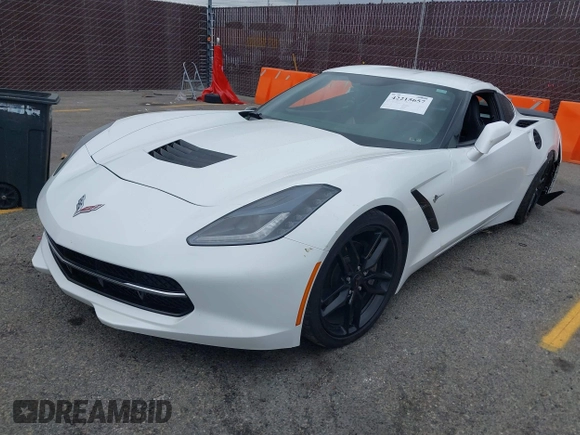 2019 Chevrolet Corvette 1LT z VIN 1G1YB2D76K5112204, wystawiony jako IAAI lot #42215657 z przebiegiem Nie podano mil oraz . Historia ofert i sprzedaży dostępna na DreamBid. Obrazek 2.