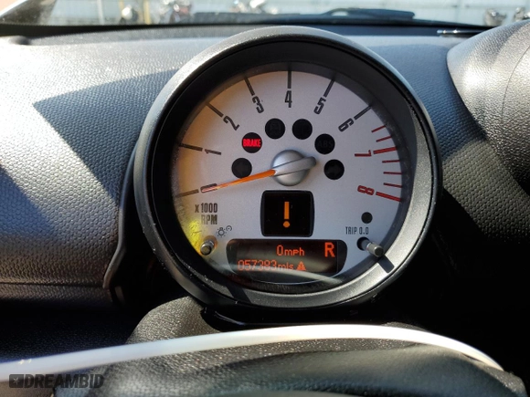 2014 MINI Cooper Paceman with VIN WMWSS1C58EWN94368, listed as a Copart auction lot 54159275 with 57,383 mi miles and Salvage Title. Bid and sale history available at carsss.com. Image 9.