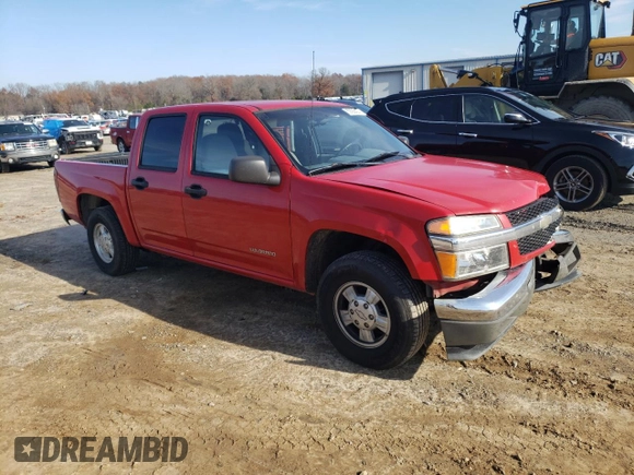 2005 Chevrolet Colorado 1SB LS Z85 with VIN 1GCCS136858162111, listed as a Copart auction lot 85668424 with 228,798 mi miles and Salvage Title. Bid and sale history available at carsss.com. Image 4.