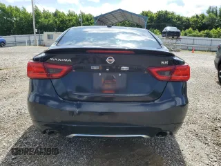 2017 Nissan Maxima SR with VIN 1N4AA6AP5HC411944, listed as a Copart auction lot 60699715 with 133,936 mi miles and Salvage title. Bid and sale history available at DreamBid. Image 6.