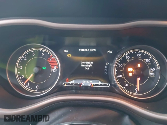 2016 Jeep Cherokee Limited with VIN 1C4PJMDS4GW144205, listed as a IAAI auction lot 41500452 with 129,480 mi miles and . Bid and sale history available at DreamBid. Image 7.