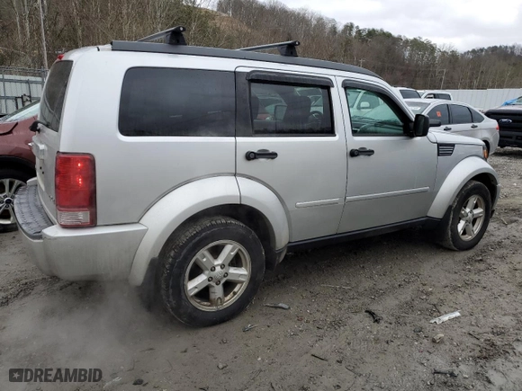 2007 Dodge Nitro SLT with VIN 1D8GU58K87W563117, listed as a Copart auction lot 47548535 with 180,577 mi miles and Salvage Title. Bid and sale history available at carsss.com. Image 3.