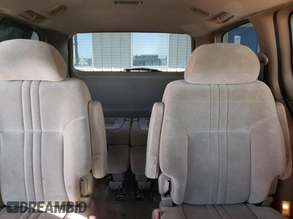 2002 Toyota Sienna LE with VIN 4T3ZF13C42U474033, listed as a Copart auction lot 45404675 with 186,920 mi miles and Salvage Title. Bid and sale history available at carsss.com. Image 10.