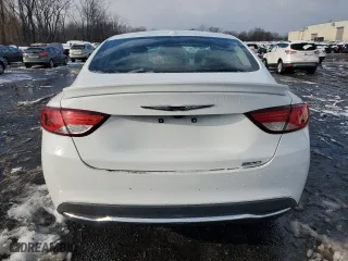 2015 Chrysler 200 Limited with VIN 1C3CCCAB3FN645344, listed as a Copart auction lot 83000474 with 109,800 mi miles and Salvage Title. Bid and sale history available at carsss.com. Image 6.