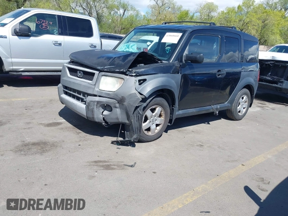 2005 Honda Element EX with VIN 5J6YH28665L034380, listed as a IAAI auction lot 42060660 with 230,486 mi miles and . Bid and sale history available at DreamBid. Image 2.