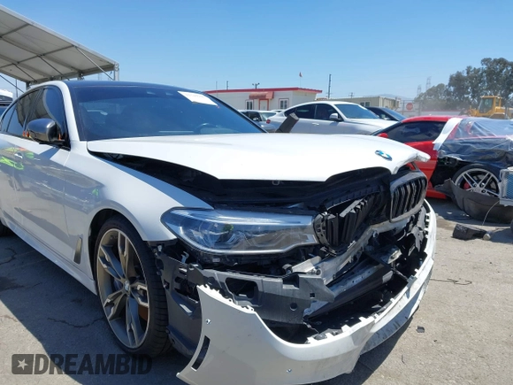 2020 BMW 5 Series M550i xDrive with VIN WBAJS7C0XLCD42738, listed as a IAAI auction lot 42326945 with 50,046 mi miles and . Bid and sale history available at DreamBid. Image 6.