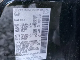 2019 Nissan Pathfinder SV with VIN 5N1DR2MM2KC650705, listed as a Copart auction lot 48116885 with 114,862 mi miles and Salvage Title. Bid and sale history available at carsss.com. Image 13.