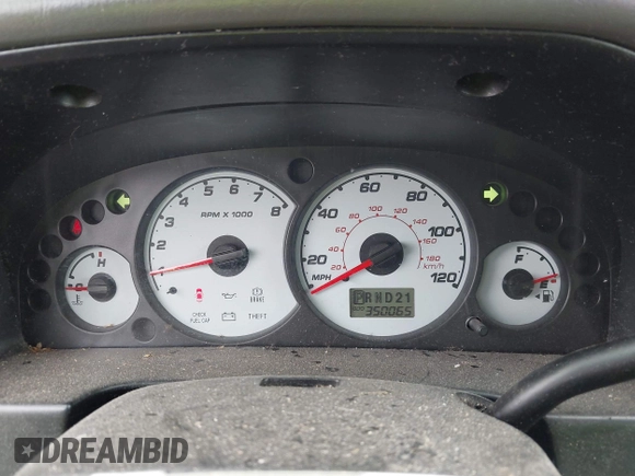 2003 Ford Escape XLT Popular z VIN 1FMYU03193KB02834, wystawiony jako IAAI lot #42423365 z przebiegiem 350 065 mil mil oraz . Historia ofert i sprzedaży dostępna na DreamBid. Obrazek 7.