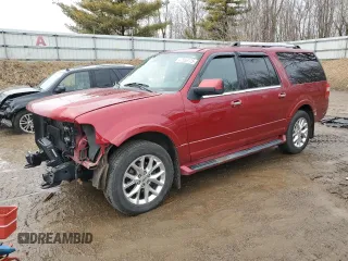 2016 Ford Expedition EL Limited with VIN 1FMJK2AT3GEF33066, listed as a Copart auction lot 47556775 with 156,293 mi miles and Clean Title. Bid and sale history available at carsss.com. Image 1.