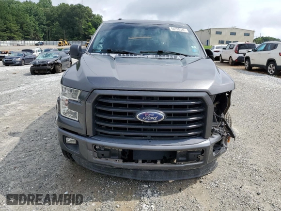 2016 Ford F-150 XL with VIN 1FTEW1CF0GKD26664, listed as a Copart auction lot 60798385 with 117,059 mi miles and Salvage title. Bid and sale history available at DreamBid. Image 5.