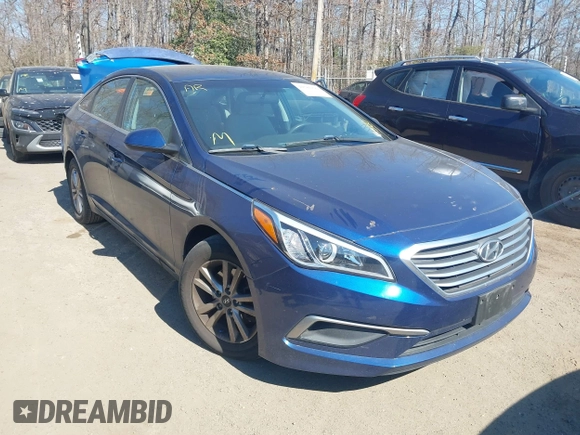2017 Hyundai Sonata SE with VIN 5NPE24AF6HH594716, listed as a IAAI auction lot 41586899 with 84,095 mi miles and . Bid and sale history available at DreamBid. Image 1.