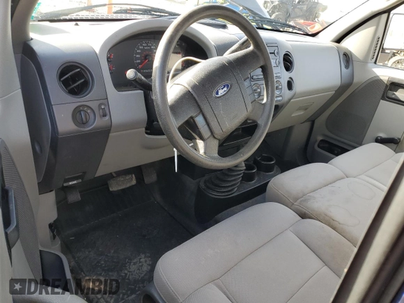 2005 Ford F-150 XL with VIN 1FTRF14W55NC03700, listed as a Copart auction lot 46025055 with 58,954 mi miles and Salvage Title. Bid and sale history available at carsss.com. Image 8.