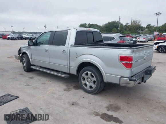 2012 Ford F-150 XL with VIN 1FTFW1CT2CKD51232, listed as a IAAI auction lot 41497343 with 300,216 mi miles. Bid and sale history available at carsss.com. Image 3.