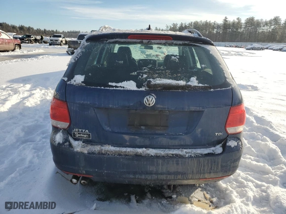2012 Volkswagen Jetta SportWagen TDI with VIN 3VWML7AJ0CM702780, listed as a Copart auction lot 43163525 with 115,587 mi miles and Salvage Title. Bid and sale history available at carsss.com. Image 6.