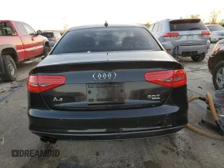 2014 Audi A4 Premium Plus with VIN WAUFFAFLXEN014656, listed as a Copart auction lot 80577704 with 115,204 mi miles and Salvage Title. Bid and sale history available at carsss.com. Image 6.