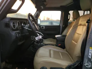 2018 Jeep Wrangler Unlimited Sahara with VIN 1C4HJXEG9JW118965, listed as a Copart auction lot 88117235 with 95,840 mi miles and Salvage title. Bid and sale history available at DreamBid. Image 7.