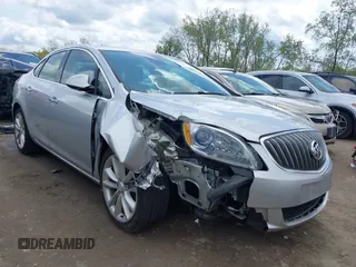 2015 Buick Verano Group with VIN 1G4PS5SK2F4214599, listed as a IAAI auction lot 42174176 with 39,337 mi miles and . Bid and sale history available at DreamBid. Image 1.