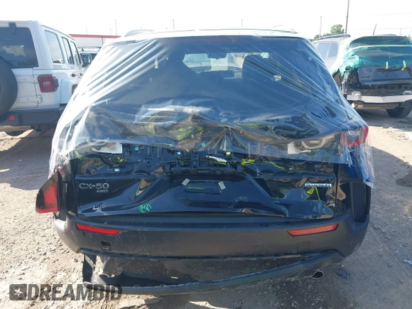 2025 Mazda CX-50 S Preferred z VIN 7MMVABBMXSN337974, wystawiony jako IAAI lot #42238129 z przebiegiem 6 159 mil mil oraz . Historia ofert i sprzedaży dostępna na DreamBid. Obrazek 16.