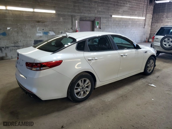 2016 Kia Optima LX with VIN KNAGT4L38G5089068, listed as a Copart auction lot 52917615 with 34,084 mi miles and Salvage Title. Bid and sale history available at carsss.com. Image 3.
