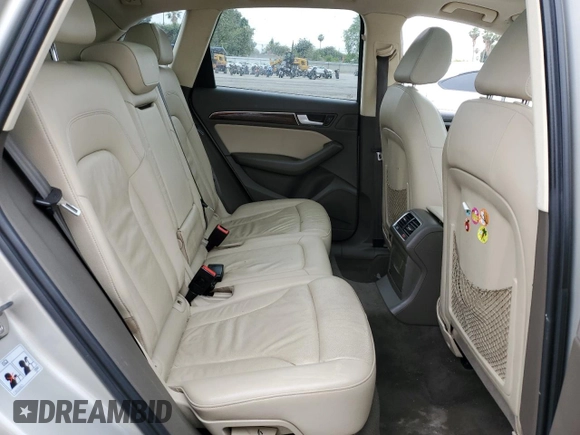 2015 Audi Q5 Premium Plus with VIN WA1LFAFP3FA125125, listed as a Copart auction lot 56870885 with 123,840 mi miles and Salvage title. Bid and sale history available at DreamBid. Image 11.