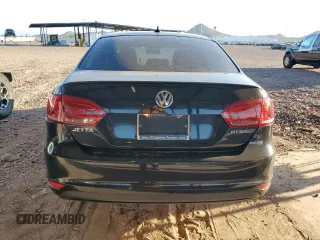 2013 Volkswagen Jetta Hybrid SE with VIN 3VW637AJ3DM303498, listed as a Copart auction lot 63505045 with 160,777 mi miles and Clean title. Bid and sale history available at DreamBid. Image 6.