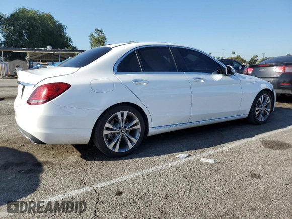 2018 Mercedes-Benz C C 300 with VIN 55SWF4JB2JU280151, listed as a Copart auction lot 52214645 with 94,386 mi miles and Salvage Title. Bid and sale history available at carsss.com. Image 3.