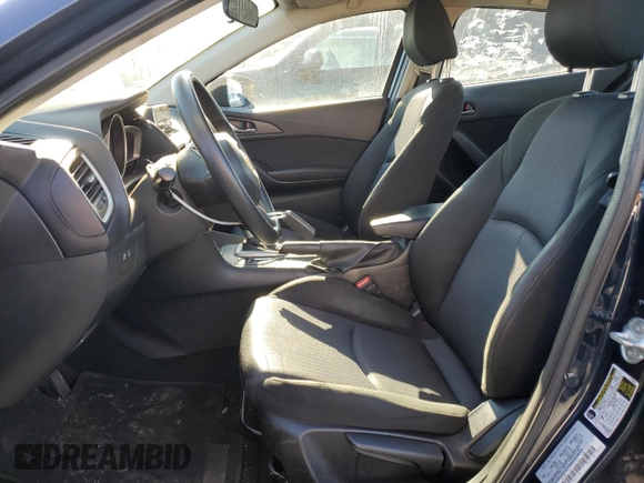 2015 Mazda 3 i SV with VIN JM1BM1T7XF1234306, listed as a Copart auction lot 87457174 with 159,630 mi miles and Salvage Title. Bid and sale history available at carsss.com. Image 7.