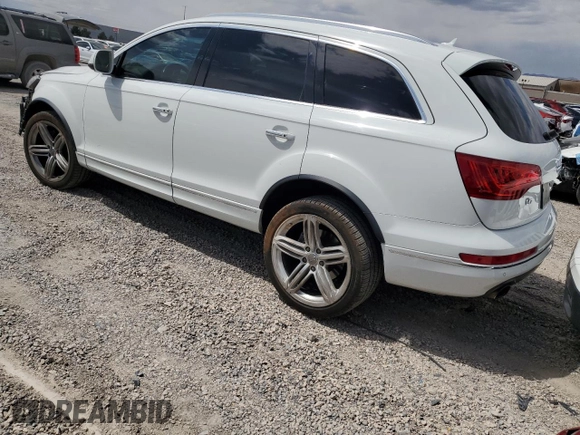 2015 Audi Q7 Premium Plus с VIN WA1LGAFE6FD032285, выставлен на аукционе Copart как лот 54931105 с пробегом 97 218 миль миль и Списание • Salvage title. История ставок и продаж доступна на DreamBid. Изображение 2.